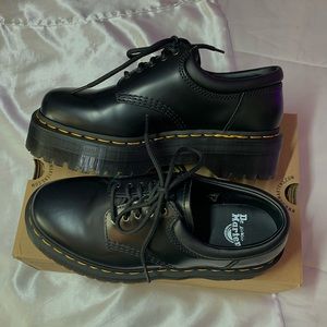 Dr. Marten’s leather casual platforms